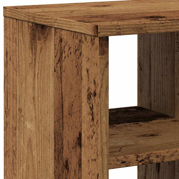 Beistelltisch Altholz-Optik 50x30x50 cm