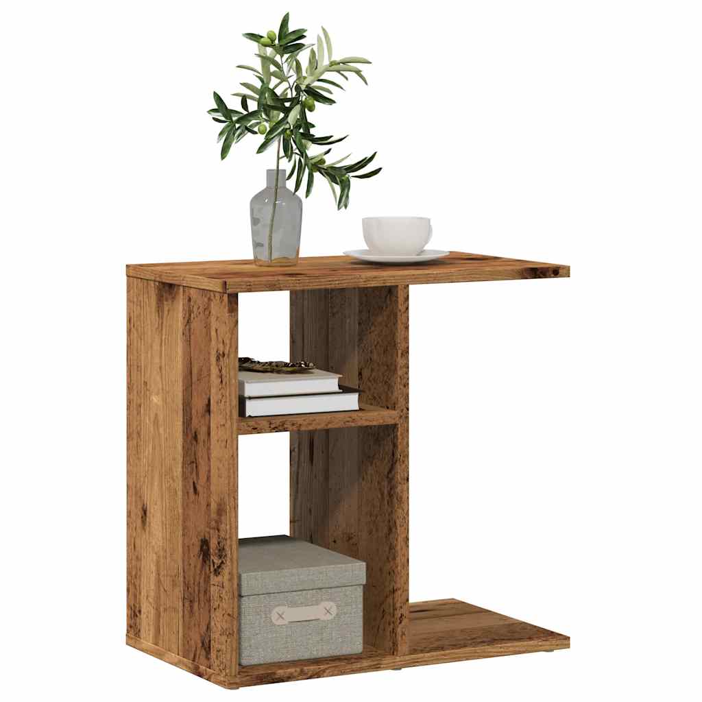 Beistelltisch Altholz-Optik 50x30x50 cm