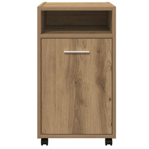 Rollbarer Schrank Artisan-Eiche 33x38x60 cm