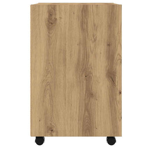 Rollbarer Schrank Artisan-Eiche 33x38x60 cm