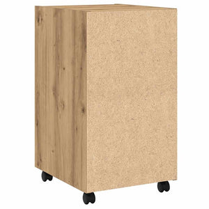 Rollbarer Schrank Artisan-Eiche 33x38x60 cm