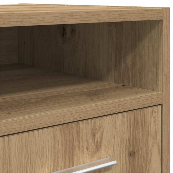 Rollbarer Schrank Artisan-Eiche 33x38x60 cm