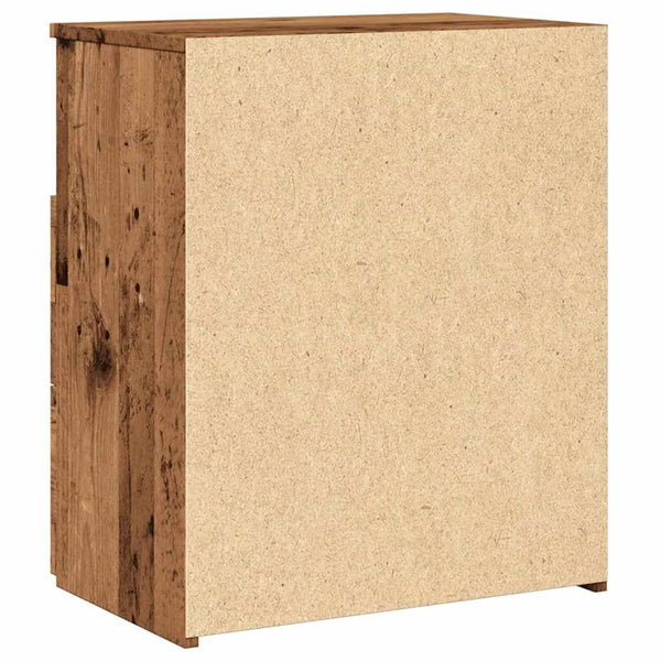 Nachttisch Altholz-Optik 50x32x60 cm