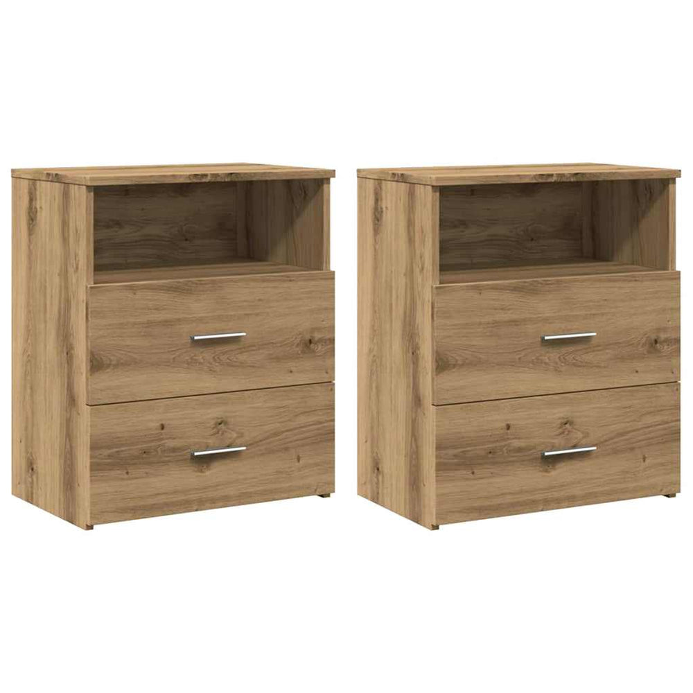 Nachttische 2er Set Artisan Eiche