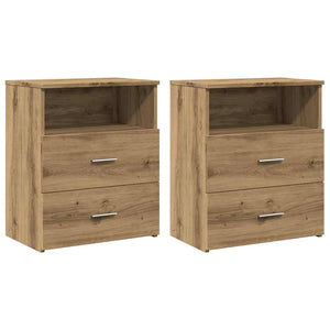 Nachttische 2er Set Artisan Eiche