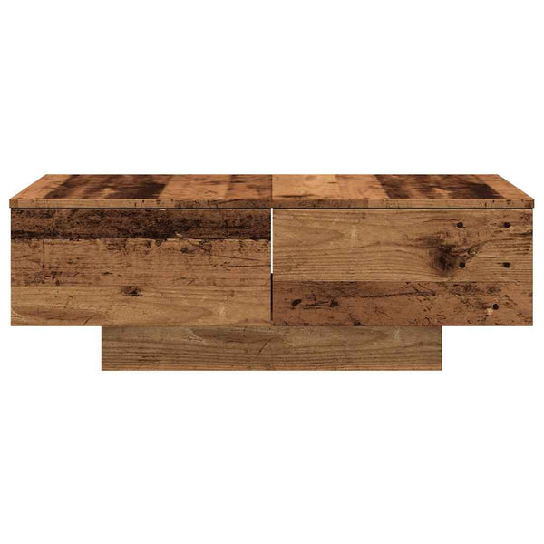Couchtisch Altholz-Optik 90x60 cm
