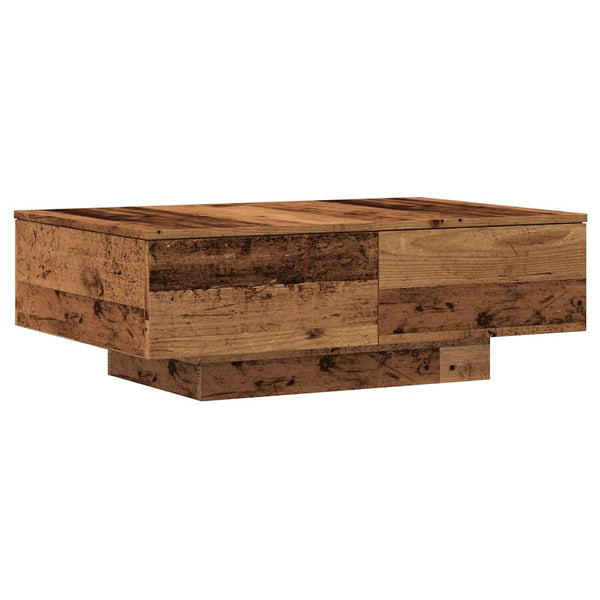 Couchtisch Altholz-Optik 90x60 cm