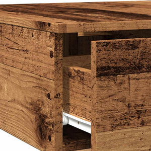Couchtisch Altholz-Optik 90x60 cm