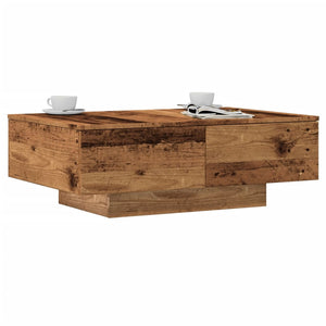 Couchtisch Altholz-Optik 90x60 cm