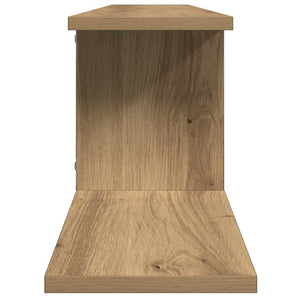 TV-Wandregal Artisan Eiche 125 cm