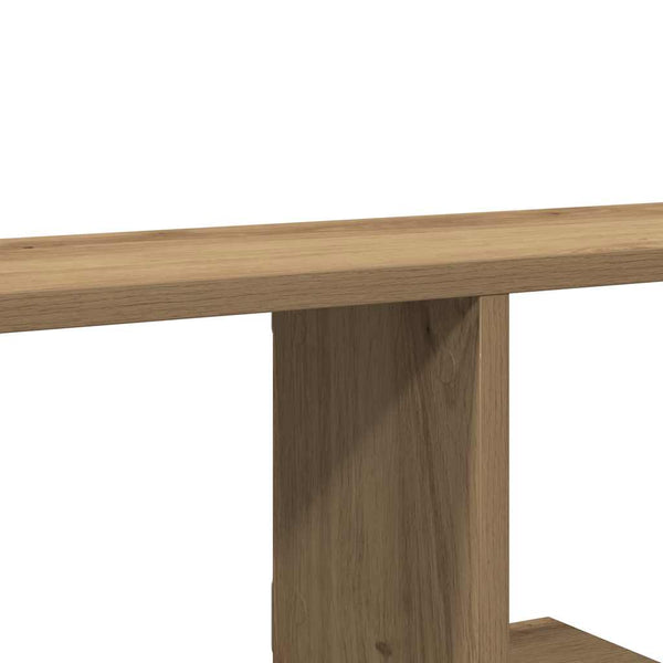TV-Wandregal Artisan Eiche 125 cm