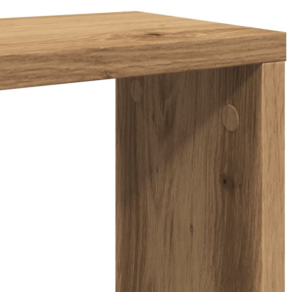 Würfel Wandregale 4er Set Eiche