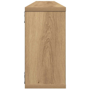 Würfel Wandregale, 2er Set, Artisan Eiche