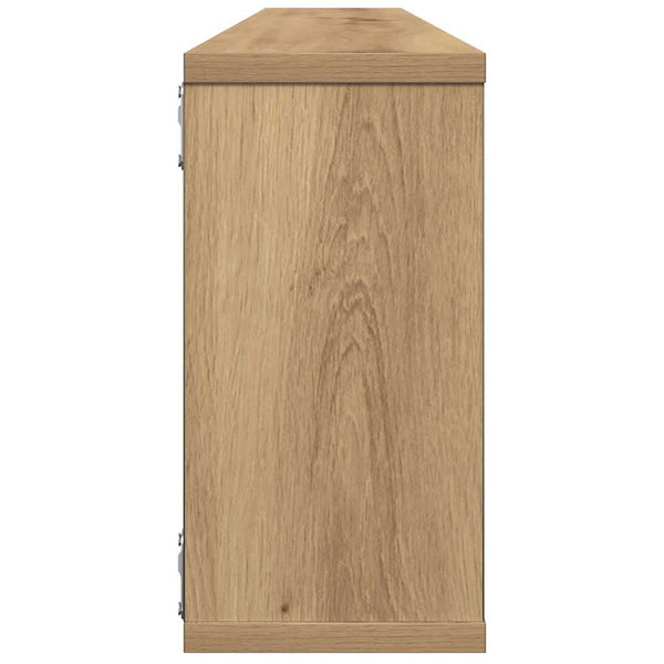 Würfel Wandregale, 2er Set, Artisan Eiche