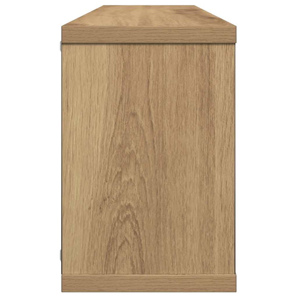 Würfel Wandregale 2er Set Artisan Eiche