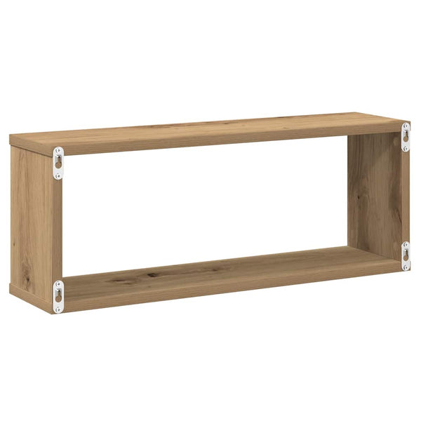Würfel Wandregale 2er Set Artisan Eiche