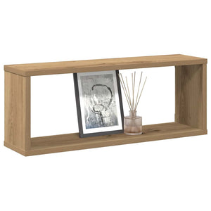 Würfel Wandregale 2er Set Artisan Eiche