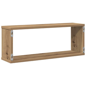 Wandregale 4er Set Eiche 60x15x23cm