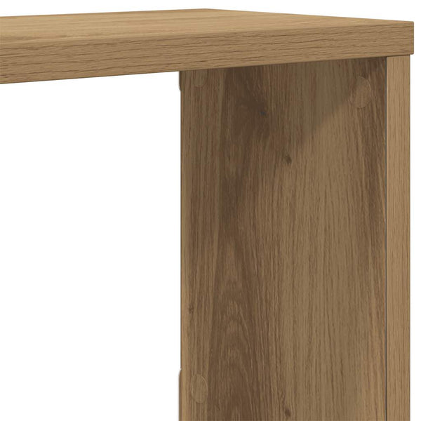 6er Set Wandregale Artisan Eiche 60x15x23 cm