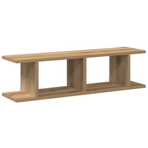 Wandregale 2er Set Artisan-Eiche 75 cm