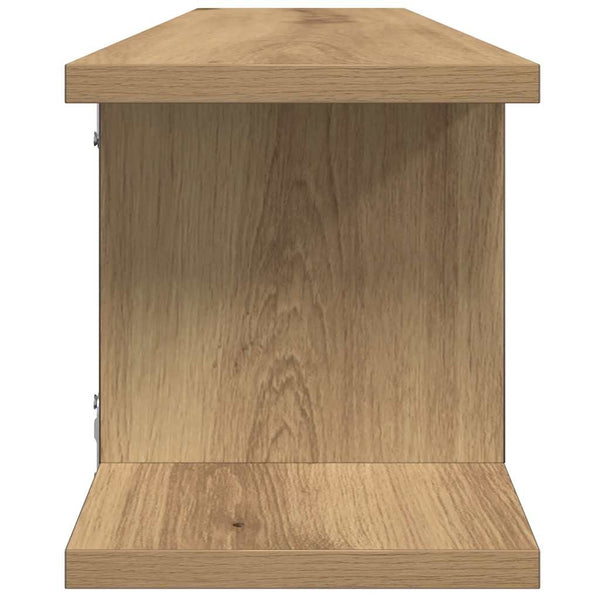 Wandregale 2er Set Artisan-Eiche 75 cm