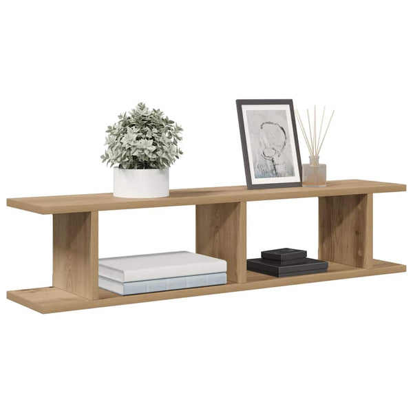 Wandregale 2er Set Eiche 90cm