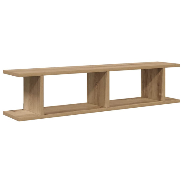 Wandregale 2er Set Eiche 90cm