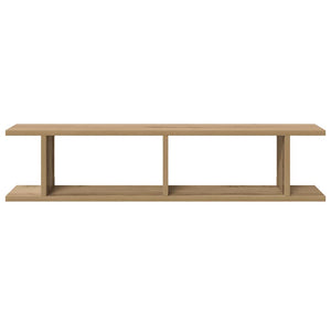 Wandregale 2er Set Eiche 90cm