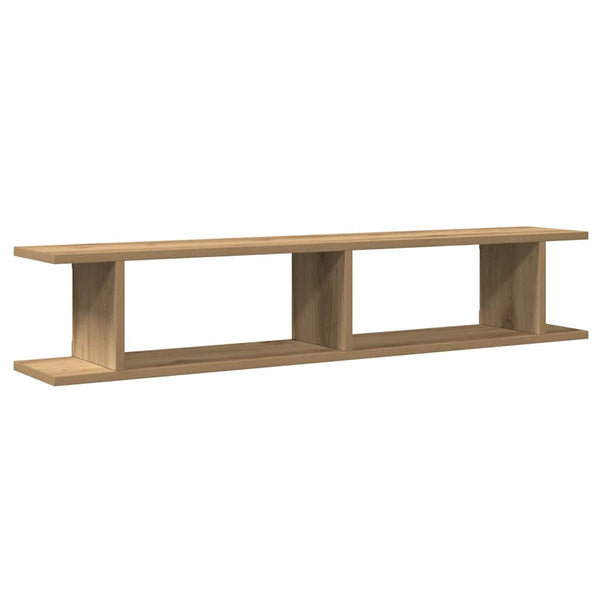 Wandregale 2er Set Artisan-Eiche