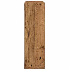 vidaXL Étagères murales 2 pcs Aspect bois de récupération 50x15x50 Bois d'ingénierie