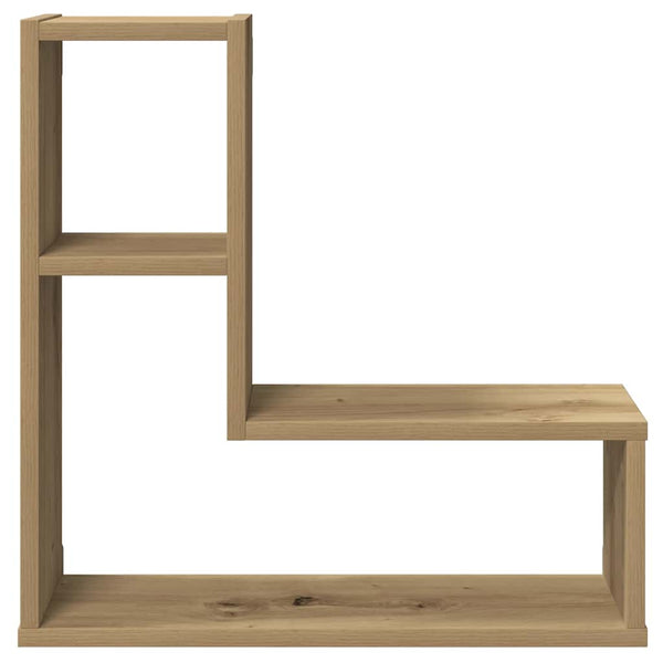 Wandregale 2er Set Artisan Eiche 50x50