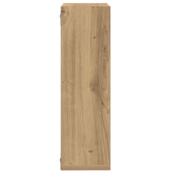 Wandregale 2er Set Artisan Eiche 50x50