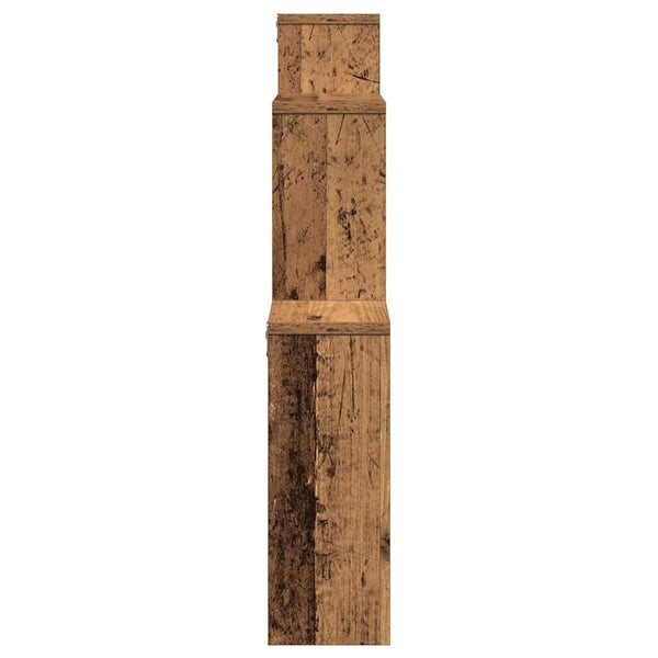 Wandregal in Altholz-Optik, 80 cm