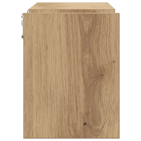 Wandregale 2er Set Artisan-Eiche 100cm