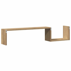 Wandregale 2er Set Artisan-Eiche 100cm
