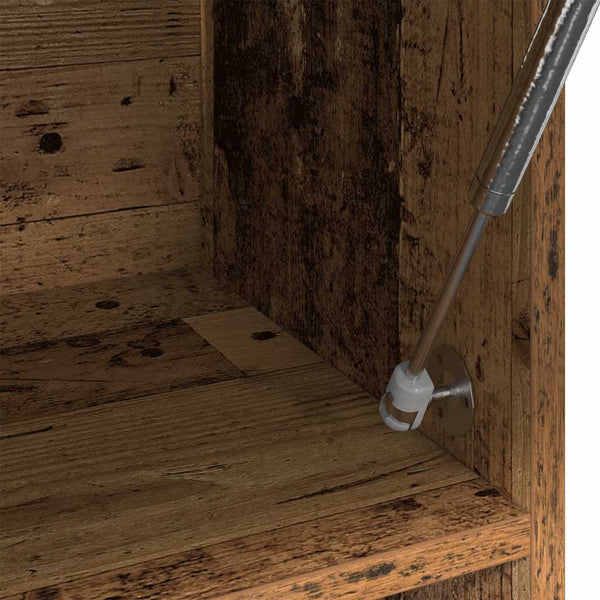 Kleiderschrank Altholz-Optik, 100 cm breit