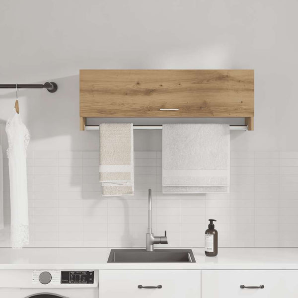 Kleiderschrank Artisan Eiche 100x35 cm