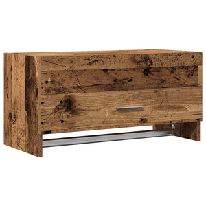 Kleiderschrank in Altholz-Optik, 70 cm