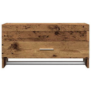 Kleiderschrank in Altholz-Optik, 70 cm