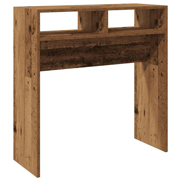 Konsolentisch Altholz-Optik 78x30x80 cm