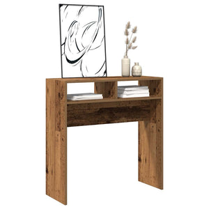 Konsolentisch Altholz-Optik 78x30x80 cm