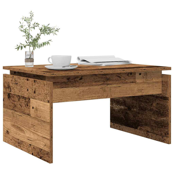 Couchtisch Altholz-Optik 68x50 cm
