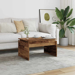 Couchtisch Altholz-Optik 68x50 cm