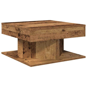 Couchtisch Altholz-Optik 55x55 cm