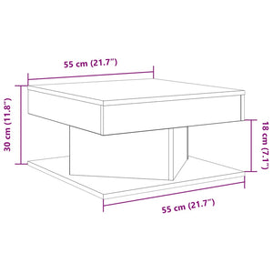 Couchtisch Artisan Eiche 55x55 cm