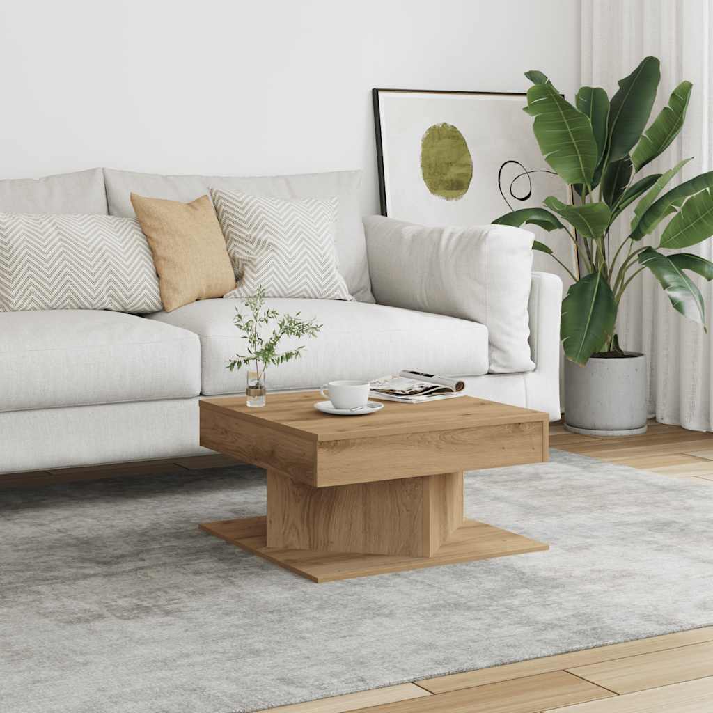 Couchtisch Artisan Eiche 55x55 cm