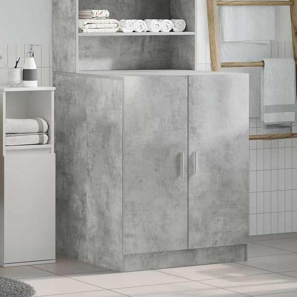 Waschmaschinenschrank Betongrau 70,5x71,5x91,5 cm
