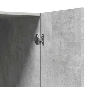 Waschmaschinenschrank Betongrau 70,5x71,5x91,5 cm