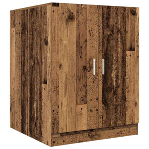 Waschmaschinenschrank Altholz-Optik
