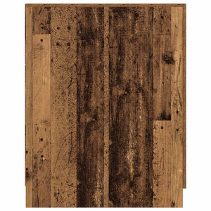 Waschmaschinenschrank Altholz-Optik
